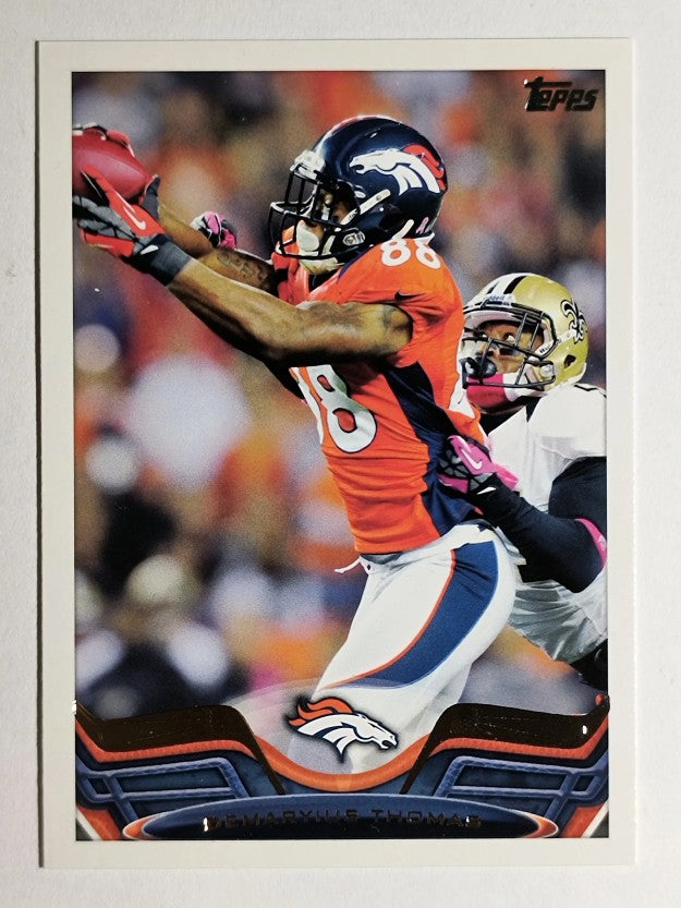 2013 Topps #51A Demaryius Thomas/catching a pass