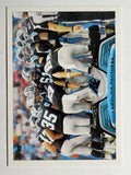 2013 Topps #55 Carolina Panthers/offensive huddle/Cam Newton