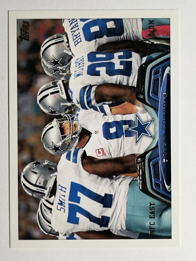 2013 Topps #98 Dallas Cowboys/Tony Romo/DeMarco Murray/Dez Bryant/Tyron Smith