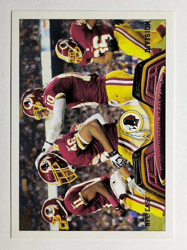 2013 Topps #149 Redskins/Robert Griffin III/Alfred Morris/Aldrick Robinson