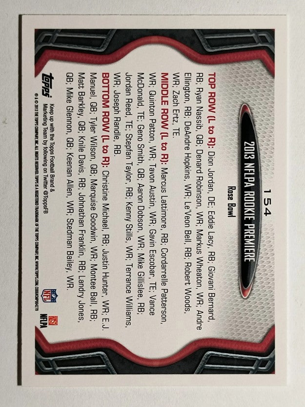 2013 Topps #154 Rookie Premiere