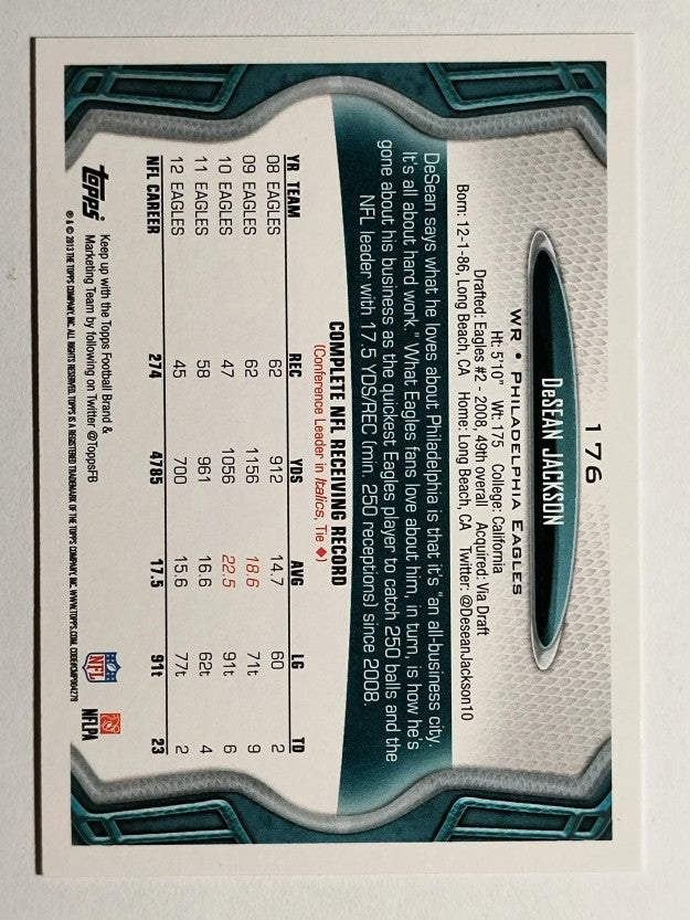 2013 Topps #176 DeSean Jackson