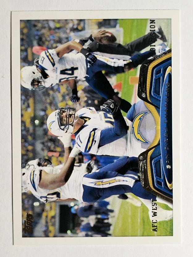 2013 Topps #431 San Diego Chargers/Philip Rivers/Danario Alexander