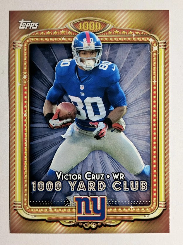 2013 Topps 1000 Yard Club #28 Victor Cruz