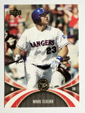 2005 UD Mini Jersey Collection #67 Mark Teixeira