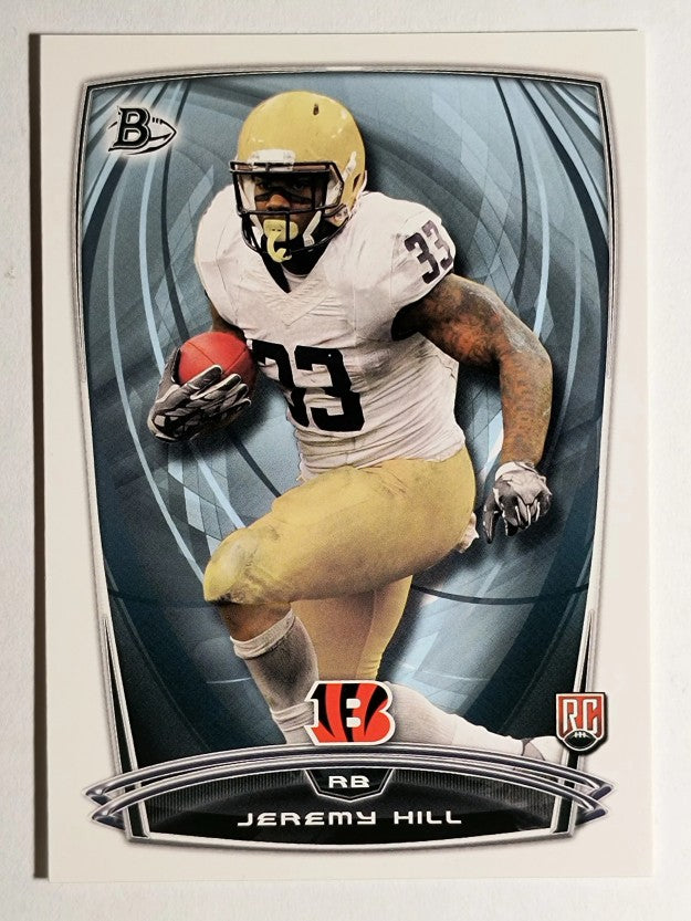 2014 Bowman #R28 Jeremy Hill RC
