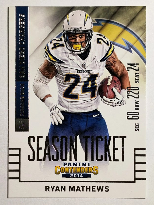 2014 Panini Contenders #27 Ryan Mathews