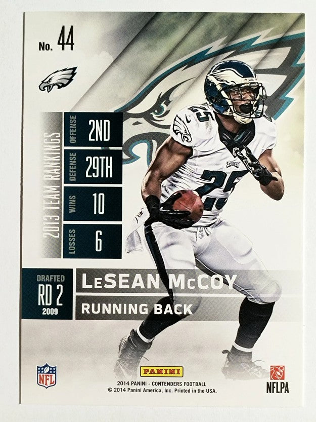 2014 Panini Contenders #44 LeSean McCoy