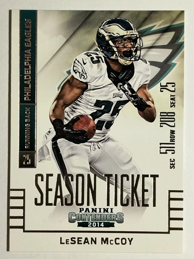 2014 Panini Contenders #44 LeSean McCoy