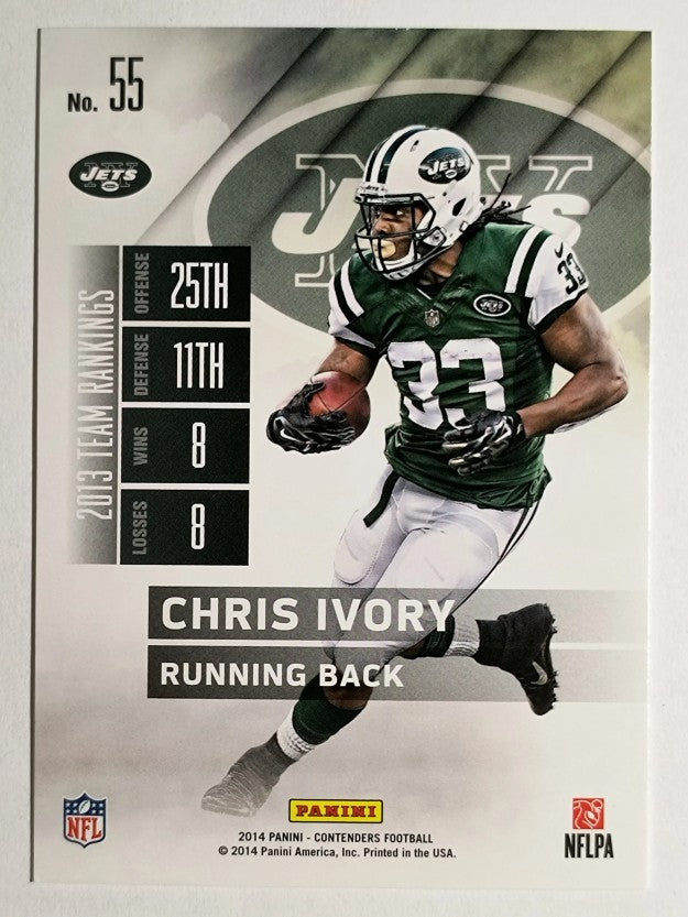 2014 Panini Contenders #55 Chris Ivory