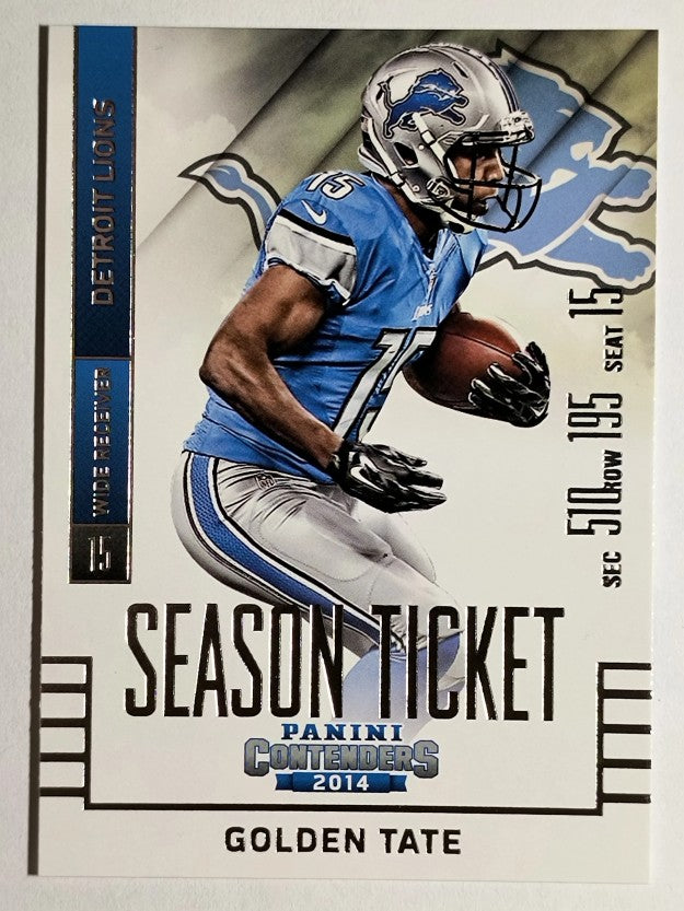 2014 Panini Contenders #60 Golden Tate