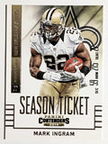 2014 Panini Contenders #85 Mark Ingram