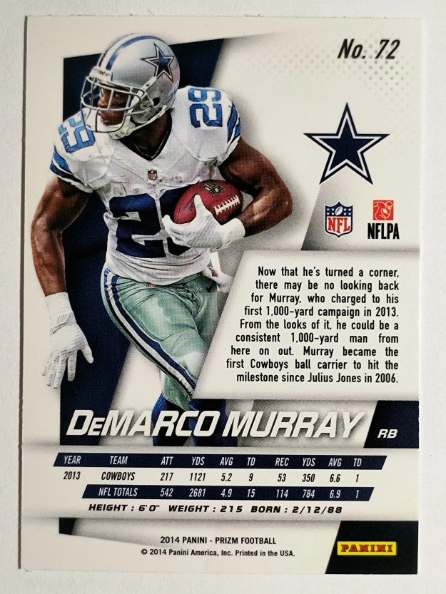 2014 Panini Prizm #72 DeMarco Murray