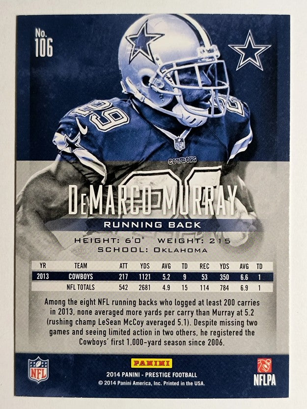 2014 Prestige #106 DeMarco Murray