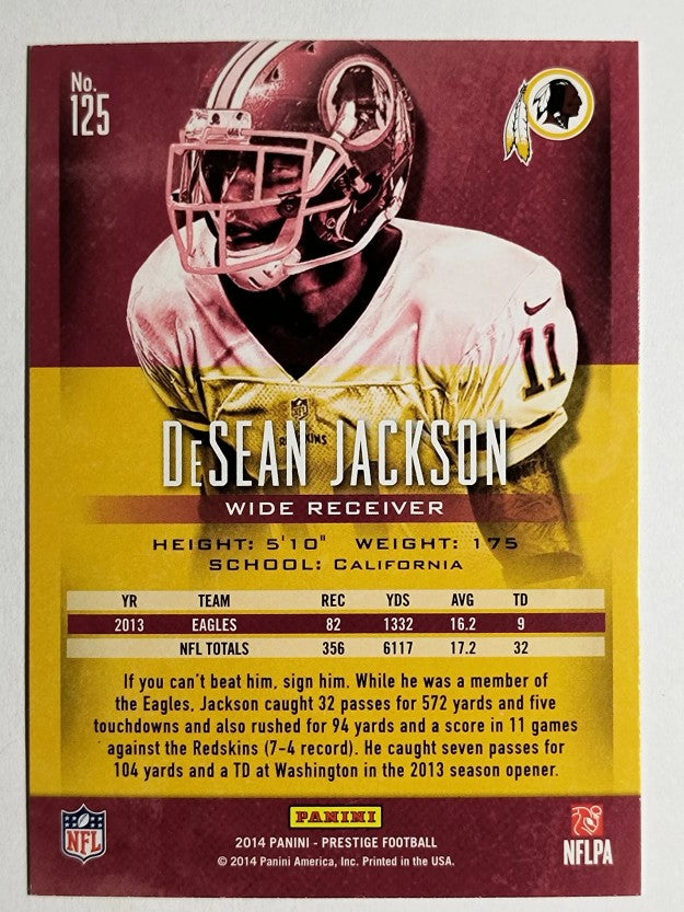 2014 Prestige #125 DeSean Jackson