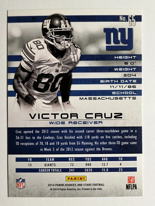 2014 Rookies and Stars #65 Victor Cruz