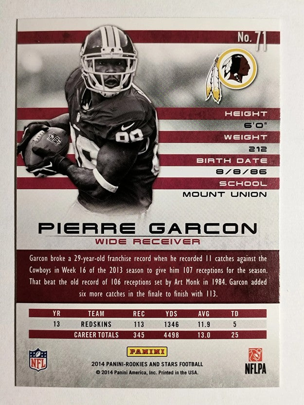 2014 Rookies and Stars #71 Pierre Garcon