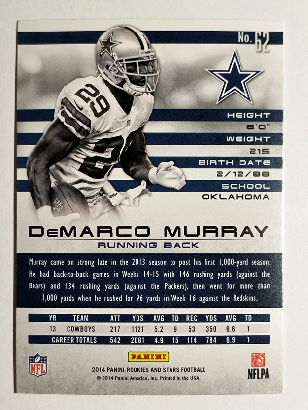 2014 Rookies and Stars Longevity #62 DeMarco Murray