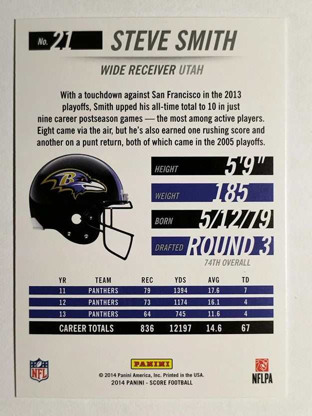 2014 Score #21 Steve Smith