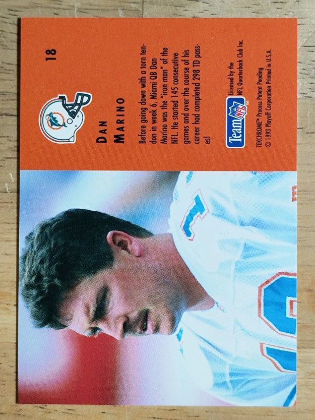 1993 Playoff Contenders #18 Dan Marino