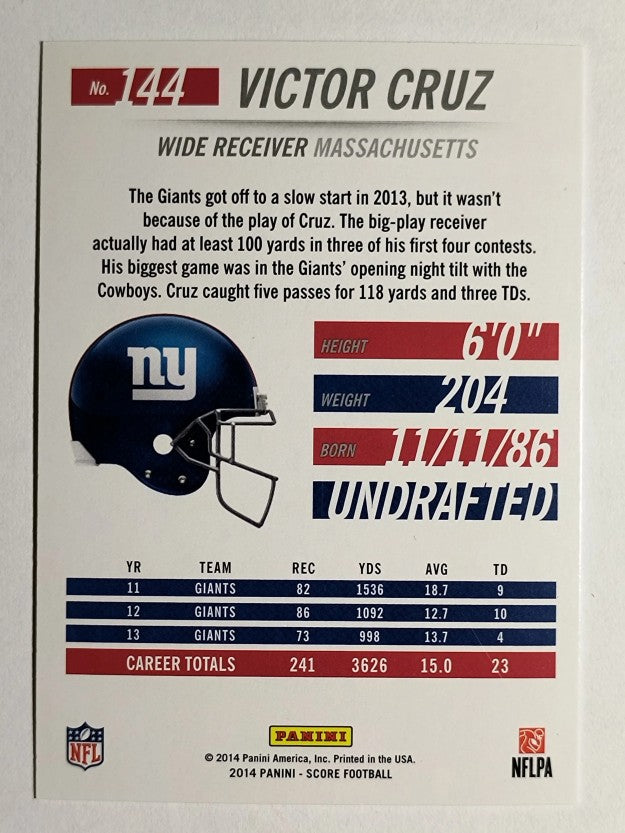 2014 Score #144 Victor Cruz