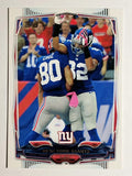2014 Topps #212 New York Giants/Victor Cruz/Rueben Randle