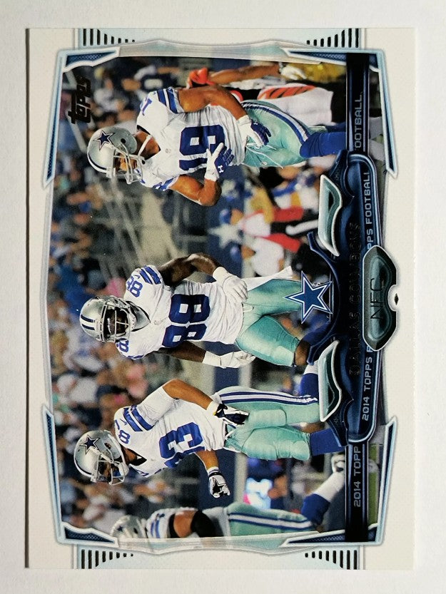 2014 Topps #271 Dallas Cowboys/Dez Bryant/Terrance Williams/Miles Austin
