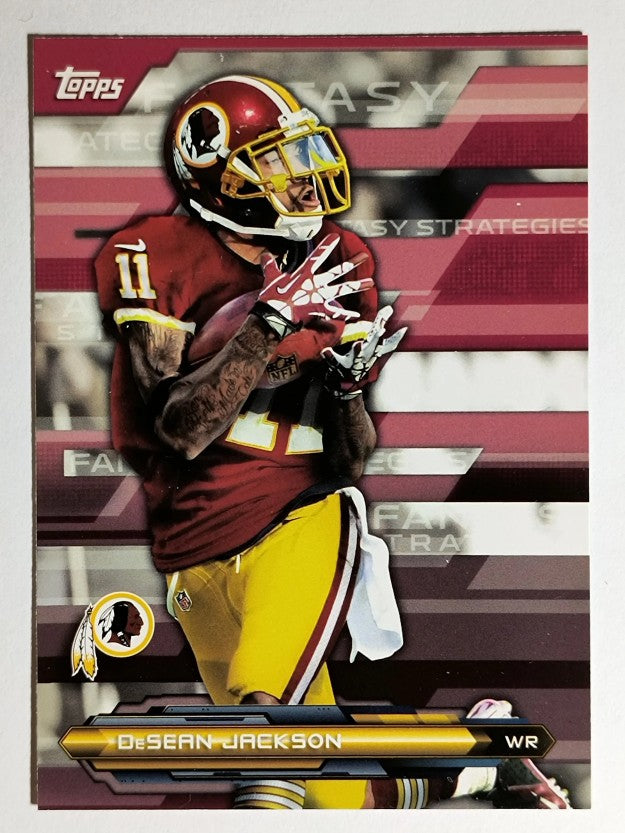 2014 Topps Fantasy Strategies #FFSDJ DeSean Jackson