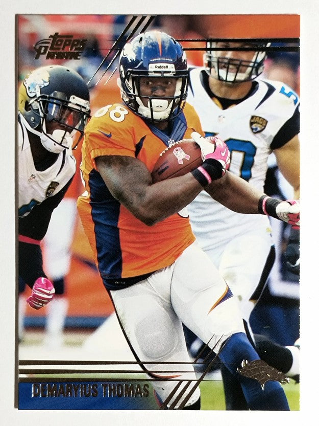 2014 Topps Prime #28A Demaryius Thomas/running the ball