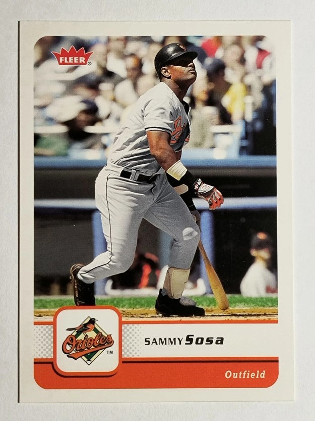 2006 Fleer #243 Sammy Sosa