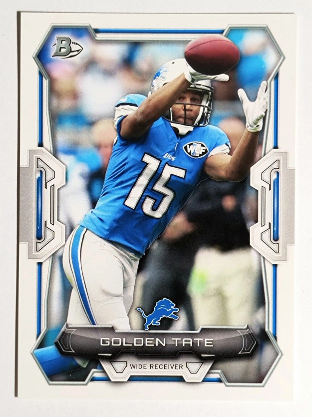 2015 Bowman #V41 Golden Tate