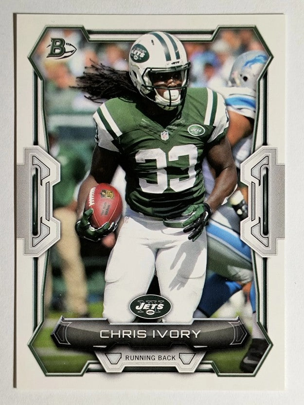 2015 Bowman #V79 Chris Ivory