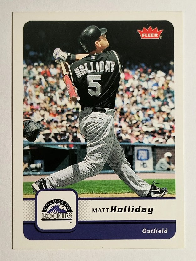2006 Fleer #330 Matt Holliday