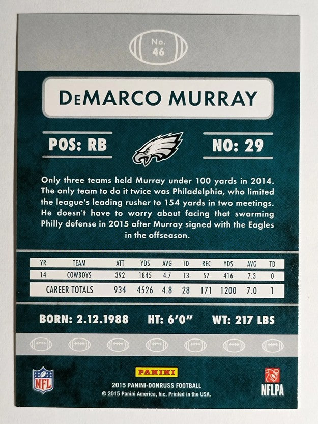 2015 Donruss #46 DeMarco Murray