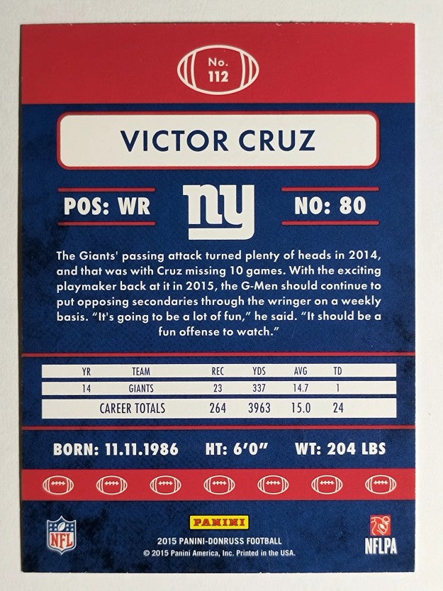 2015 Donruss #112 Victor Cruz