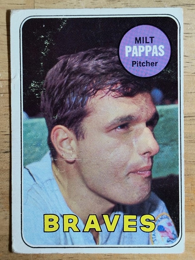 1969 Topps #79 Milt Pappas (POOR)
