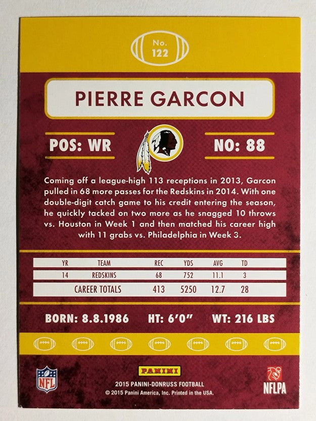 2015 Donruss #122 Pierre Garcon