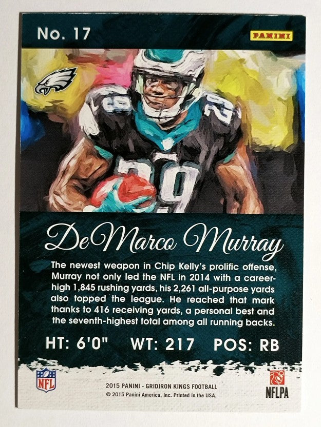 2015 Gridiron Kings Framed Green #17 DeMarco Murray