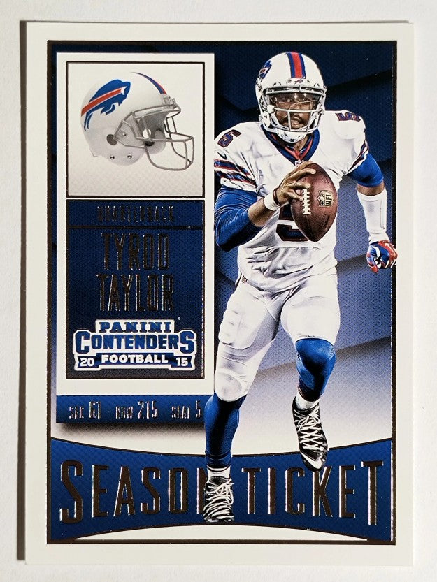 2015 Panini Contenders #75 Tyrod Taylor