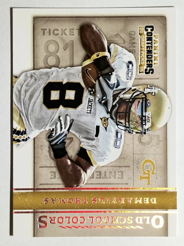 2015 Panini Contenders Draft Picks Old School Colors #15 Demaryius Thomas