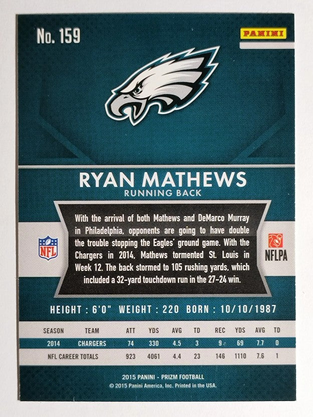 2015 Panini Prizm #159 Ryan Mathews