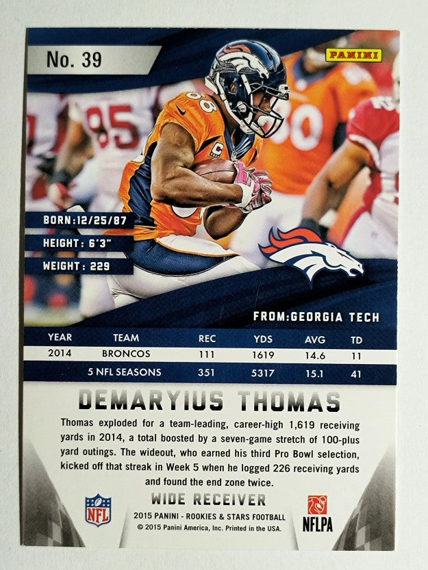 2015 Rookies and Stars #39 Demaryius Thomas