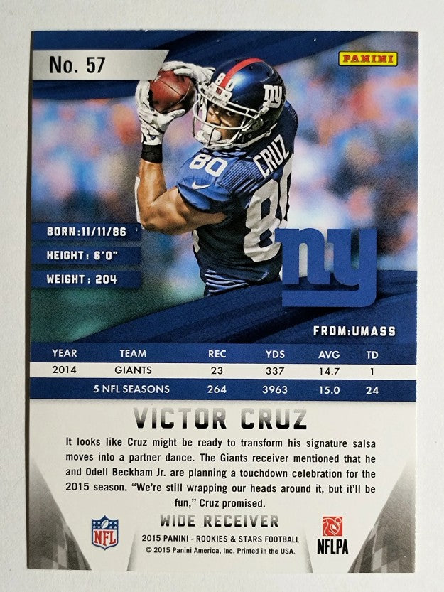 2015 Rookies and Stars #57 Victor Cruz