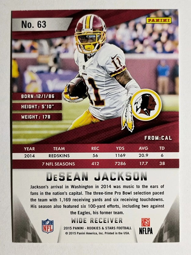 2015 Rookies and Stars #63 DeSean Jackson