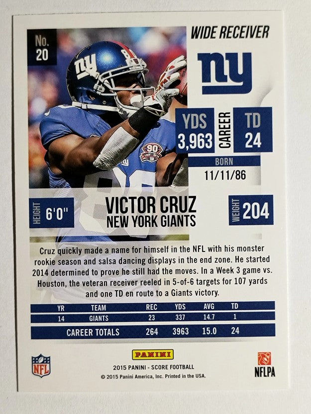 2015 Score #20 Victor Cruz