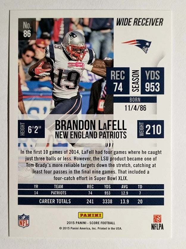 2015 Score #86 Brandon LaFell