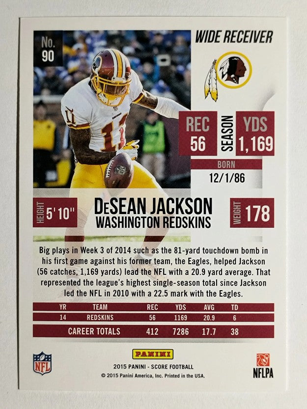 2015 Score #90 DeSean Jackson