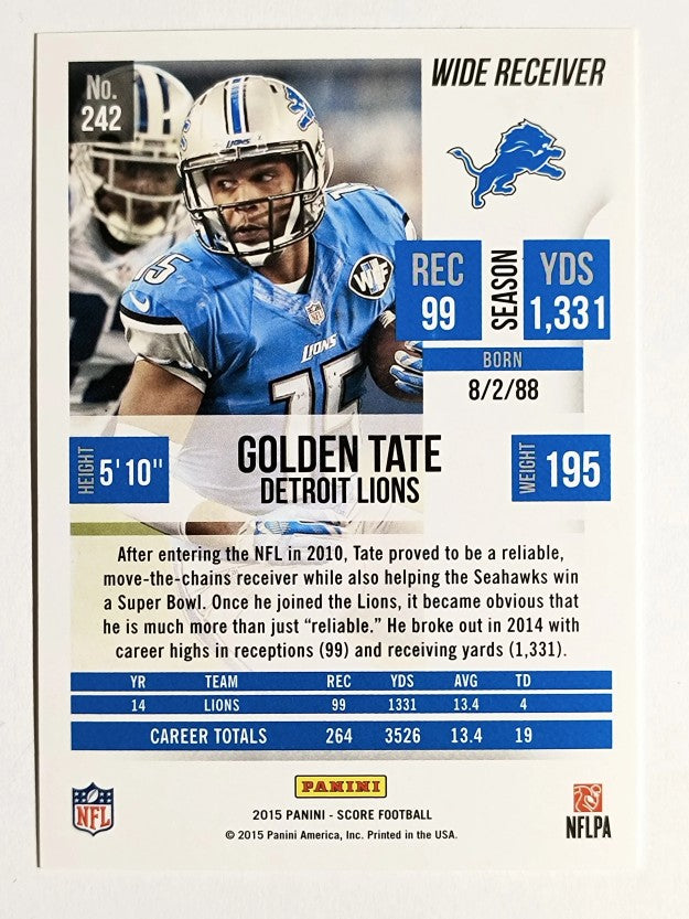 2015 Score #242 Golden Tate