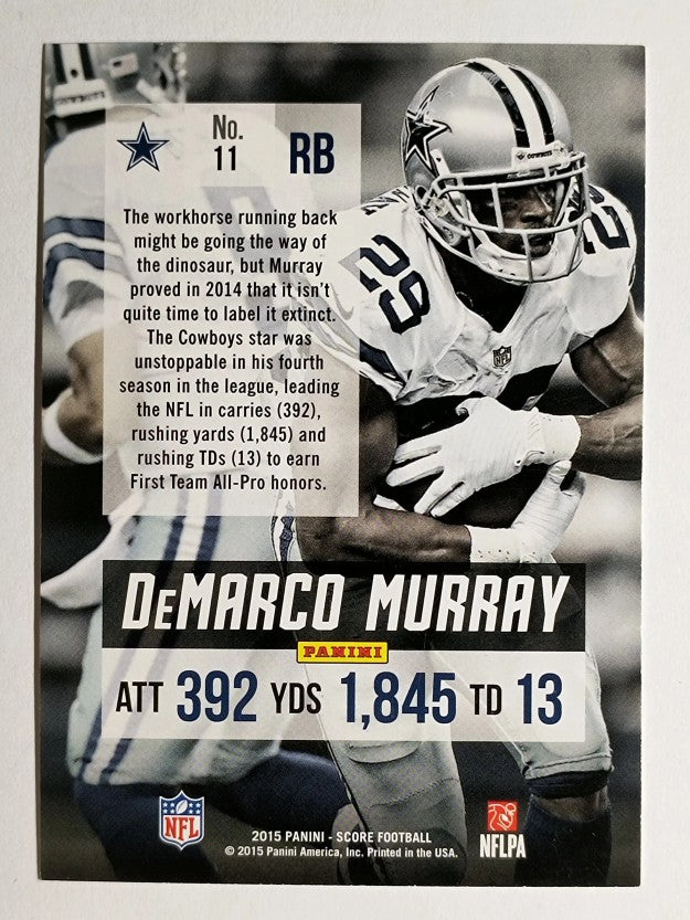 2015 Score All Pro All-American Glossy #11 DeMarco Murray