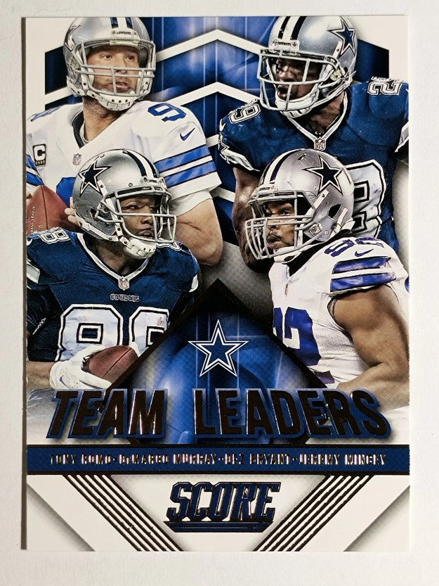 2015 Score Team Leaders #5 DeMarco Murray/Dez Bryant/Jeremy Mincey/Tony Romo